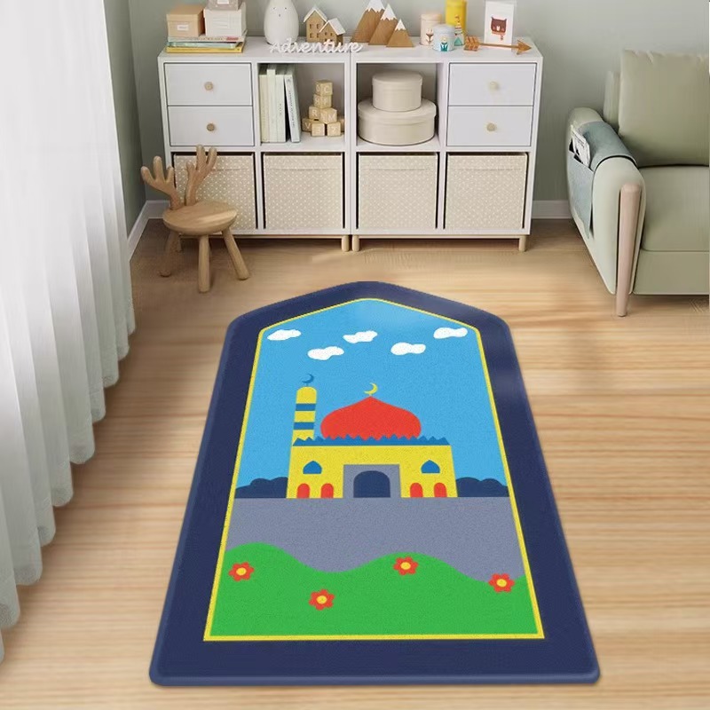 VIKAMA Pink Kaaba Pattern Pray - مراجعة Outdoor Camping Rental وسعره