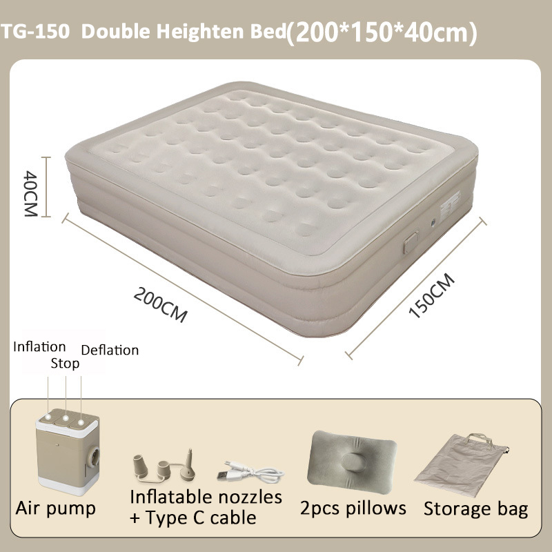 High Quality  Durable Inflatab - مراجعة Outdoor Camping Beds For Sale وسعره