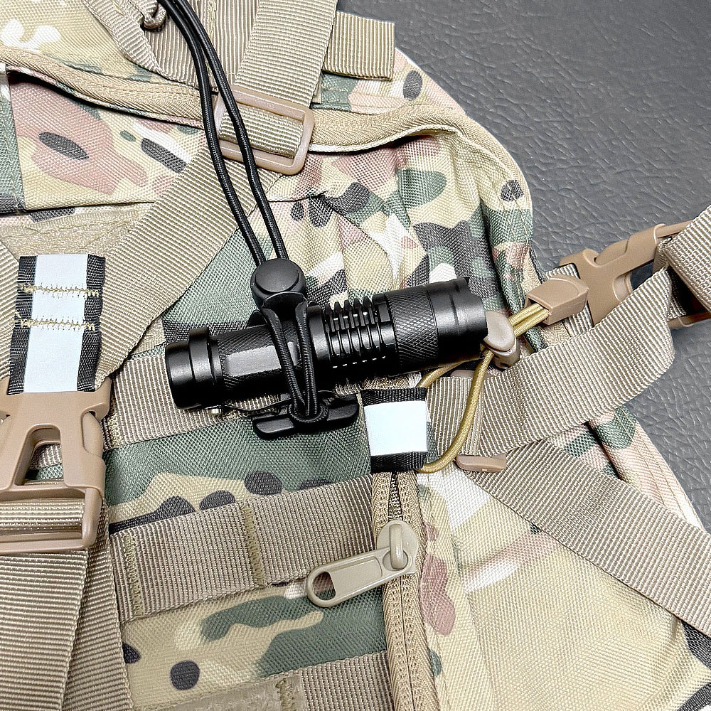 Flashlight Clip Outdoor Backpa - مراجعة Outdoor Camping Backpack وسعره