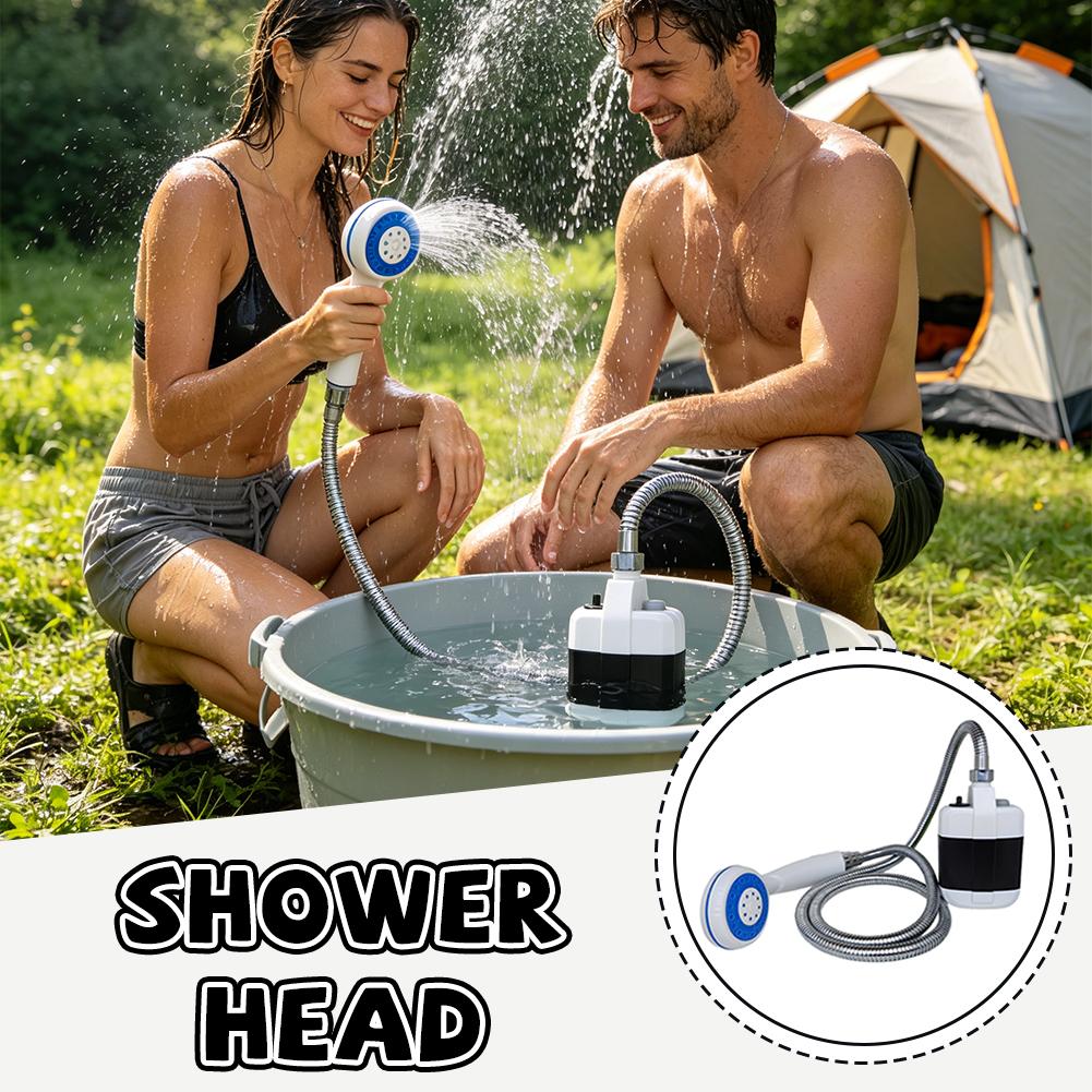Portable Electric Shower Unit  - مراجعة Outdoor Camping Rental وسعره