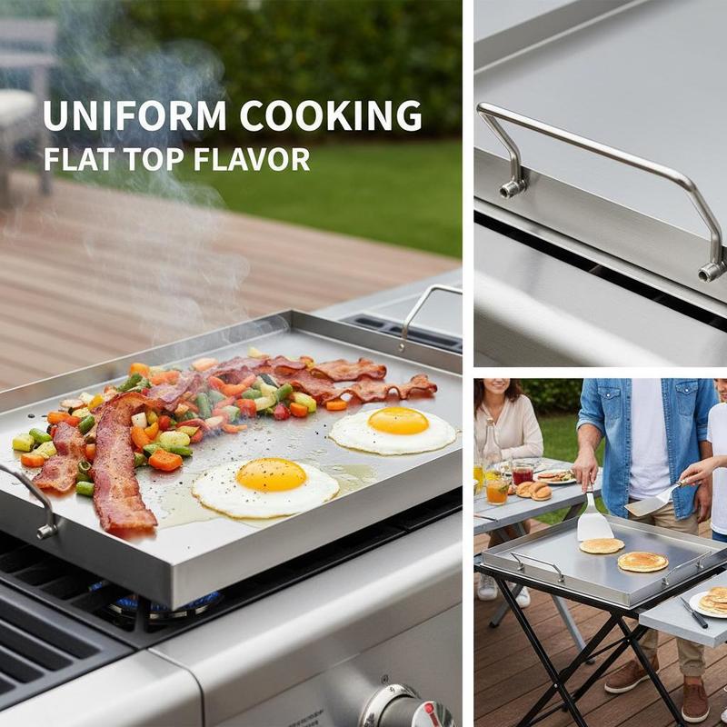 Flat Top Grill Plate 23x16 inc - مراجعة Outdoor Camping Accessories وسعره