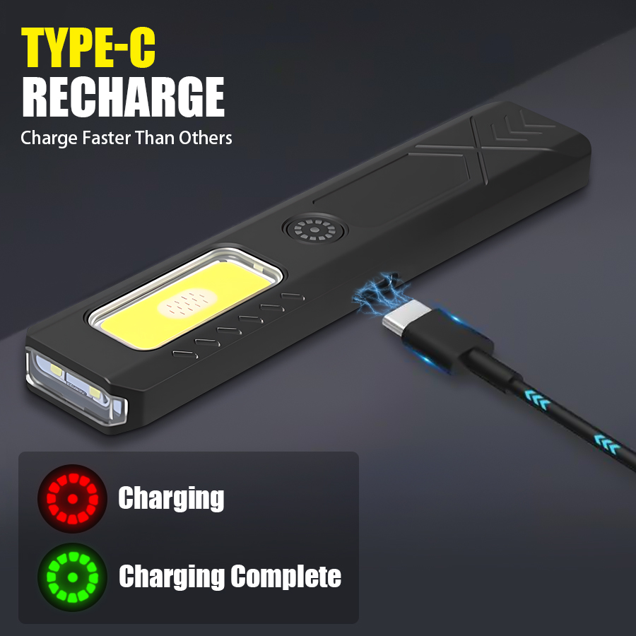 Rechargeable LED Handheld Flas - مراجعة Outdoor Camping And Fishing وسعره