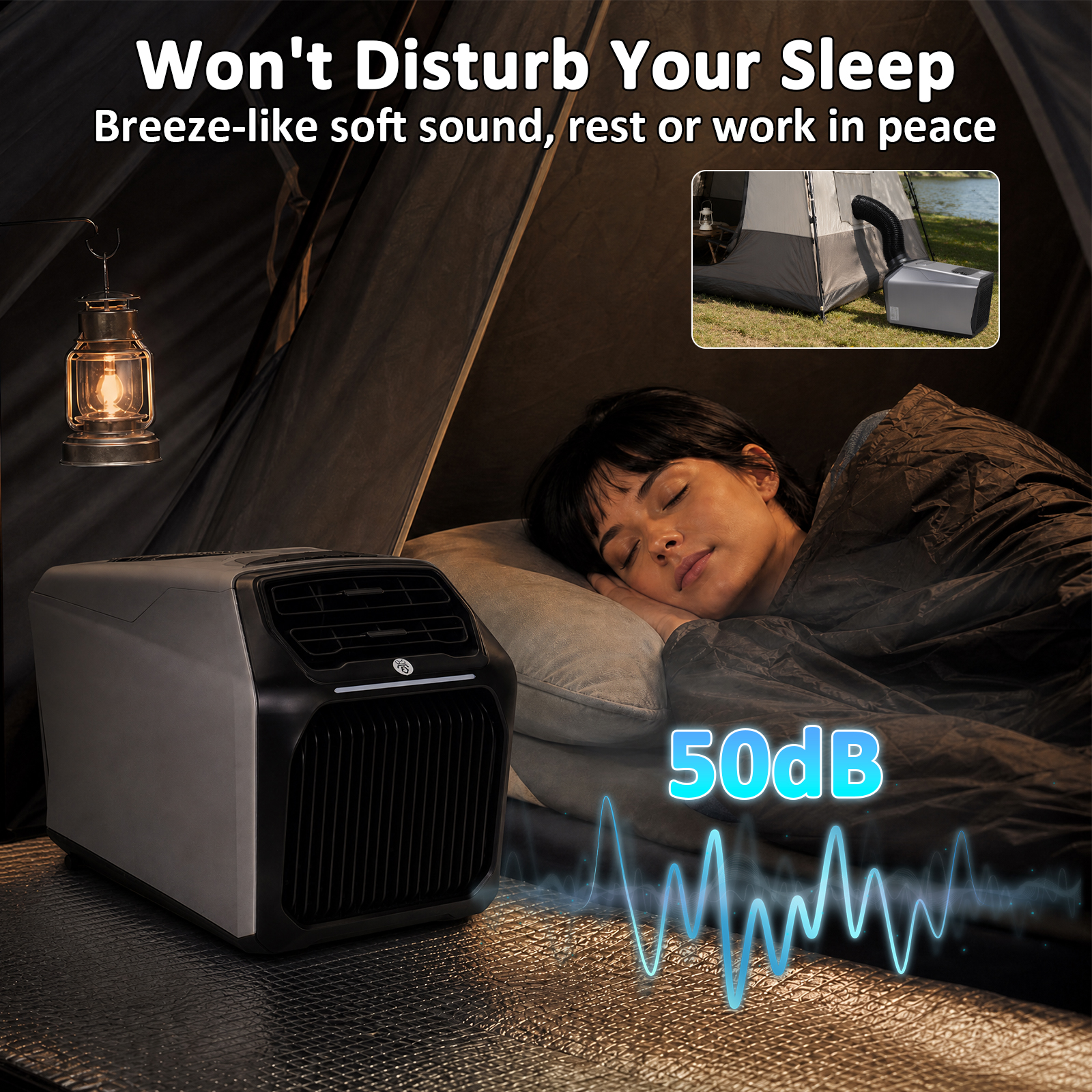 6800BTU Portable Air Condition - مراجعة Outdoor Camping Vehicle وسعره