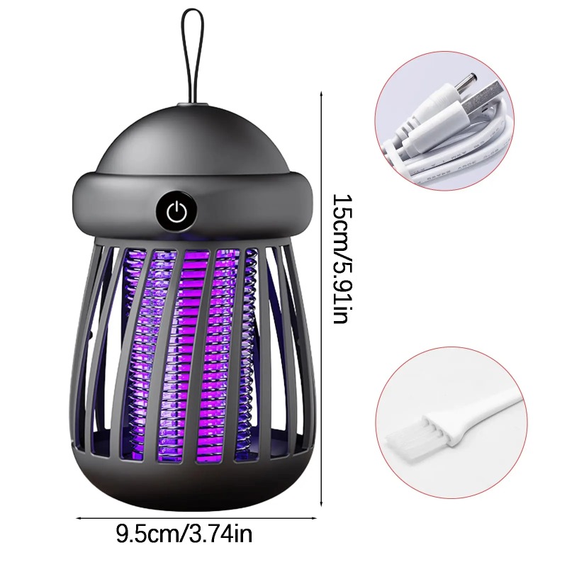 Waterproof Cordless LED Campin - مراجعة Outdoor Camping Backpack وسعره