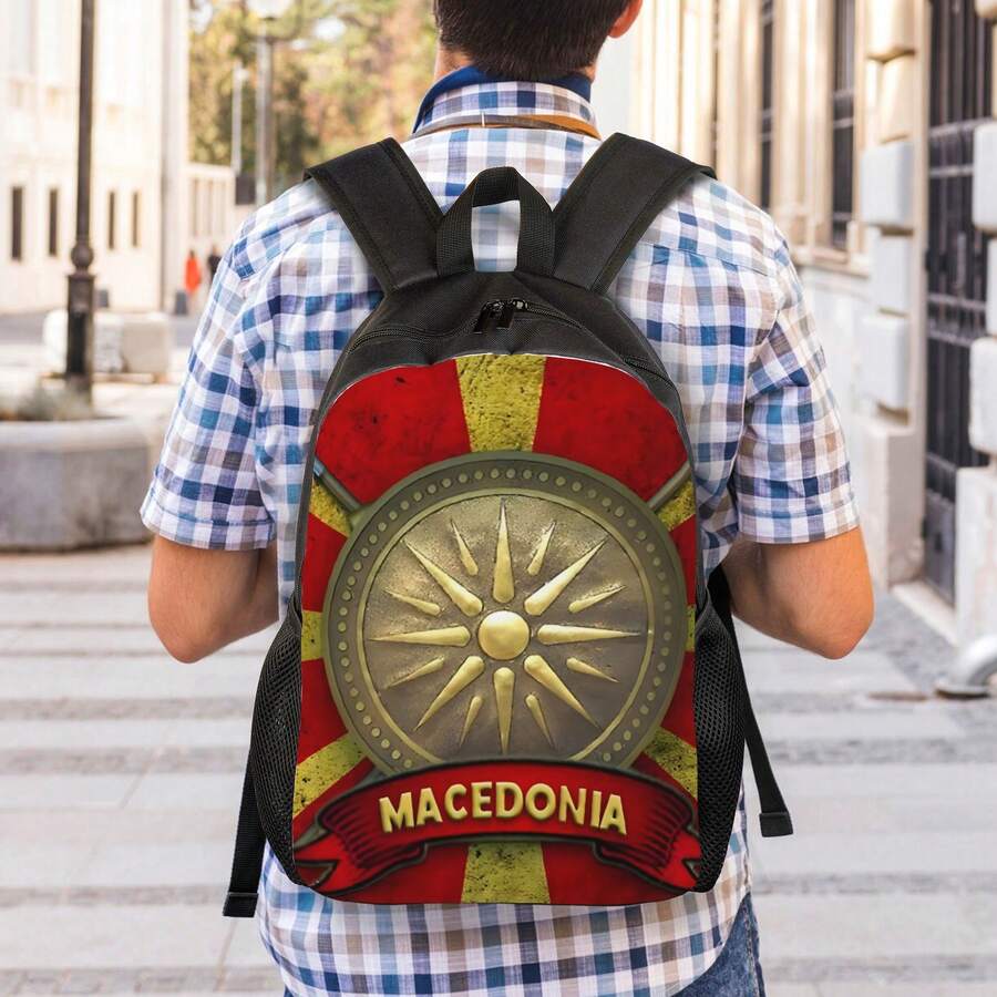 Unisex Printed Backpack For Ou - مراجعة Outdoor Camping Backpack وسعره