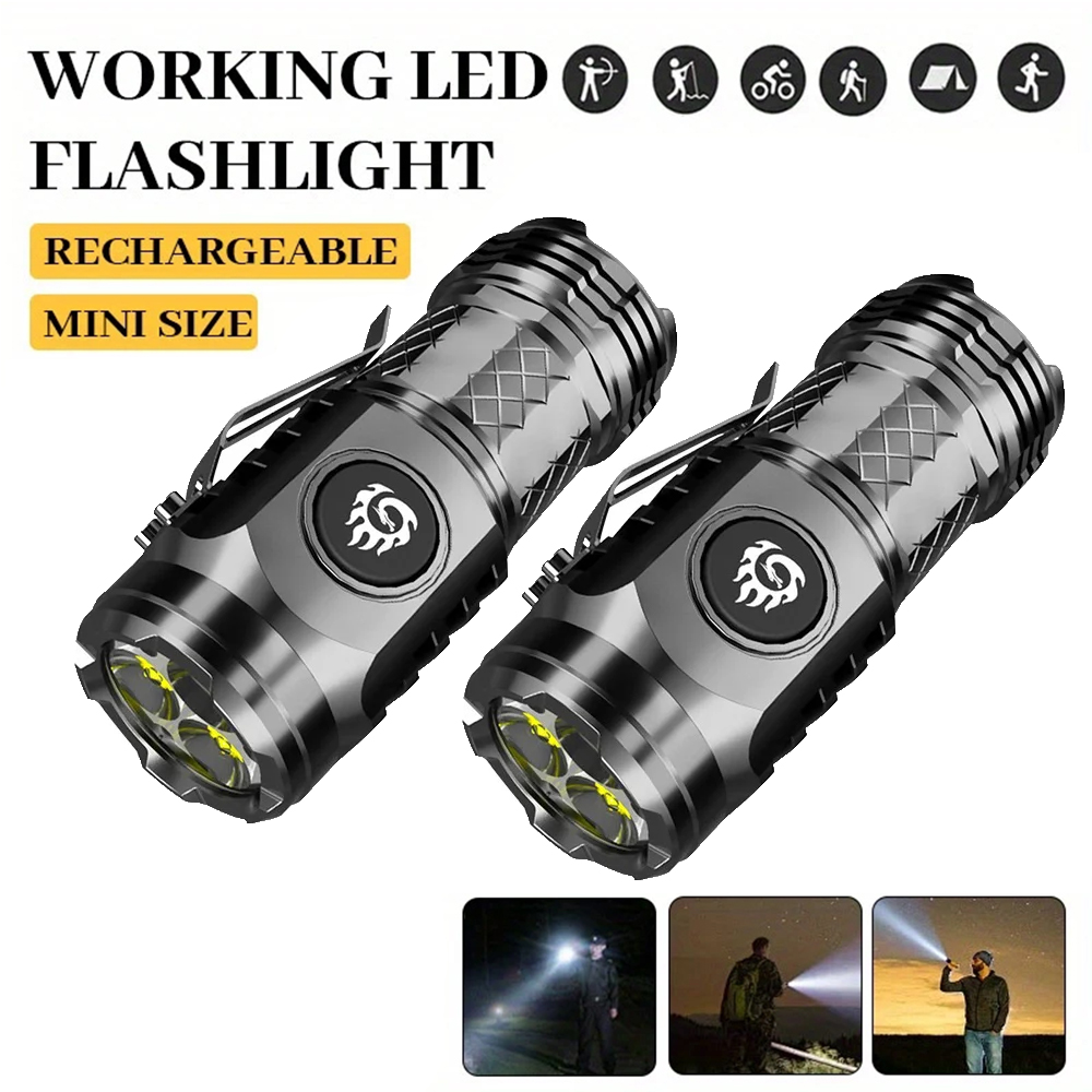 High Strong Power LED Flashlig - مراجعة Outdoor Camping Lantern وسعره