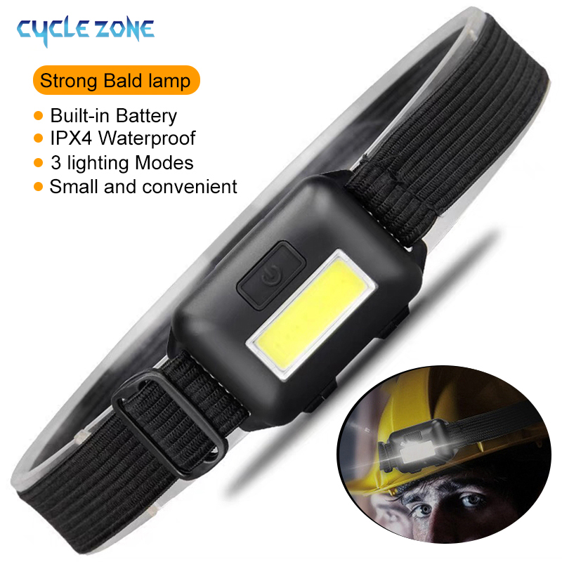 Mini Headlight COB LED Headlam - مراجعة Outdoor Camping Zone وسعره