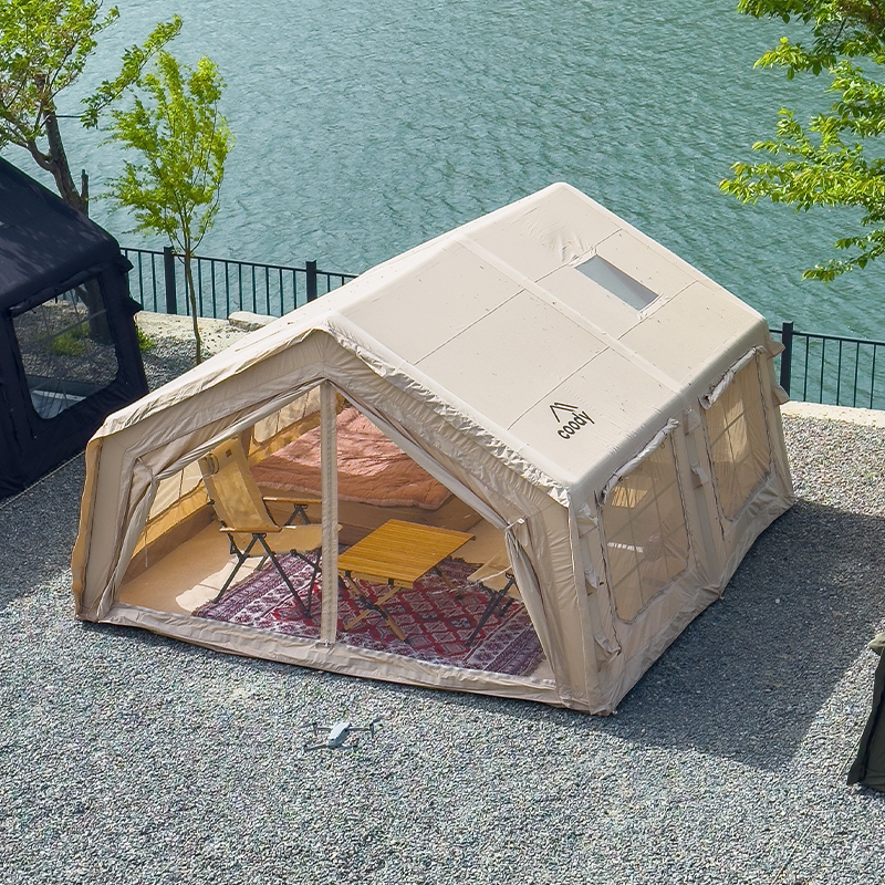 Coody 13.6 Air Tent-Beige Infl - مراجعة Outdoor Camping And Glamping وسعره