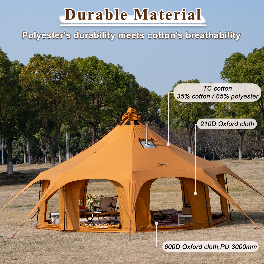 Cheap High-end 4 Season Cotton - مراجعة Outdoor Yurt Camping وسعره