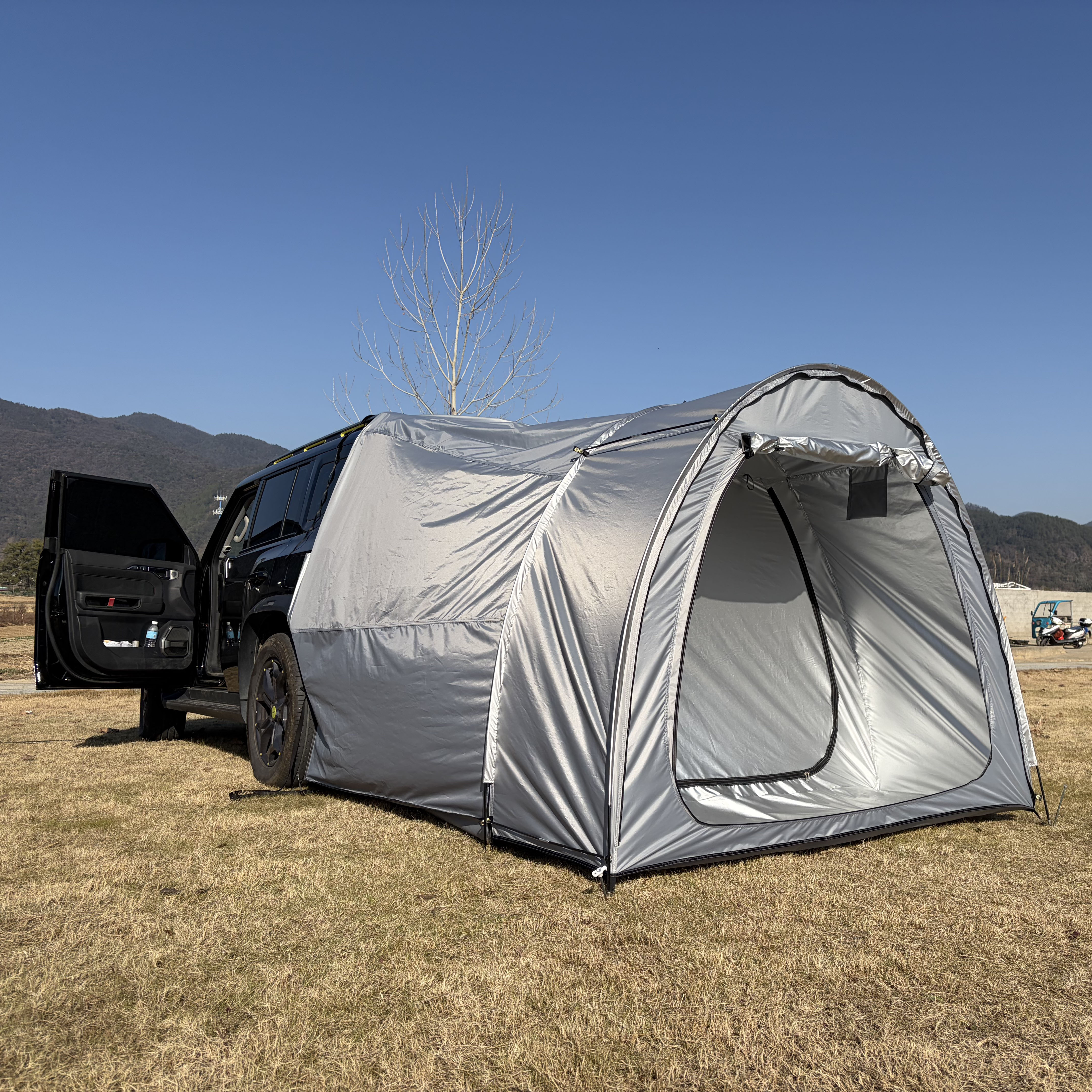 1-2 Person SUV Tent Weather Re - مراجعة Outdoor Camping Van Tent وسعره