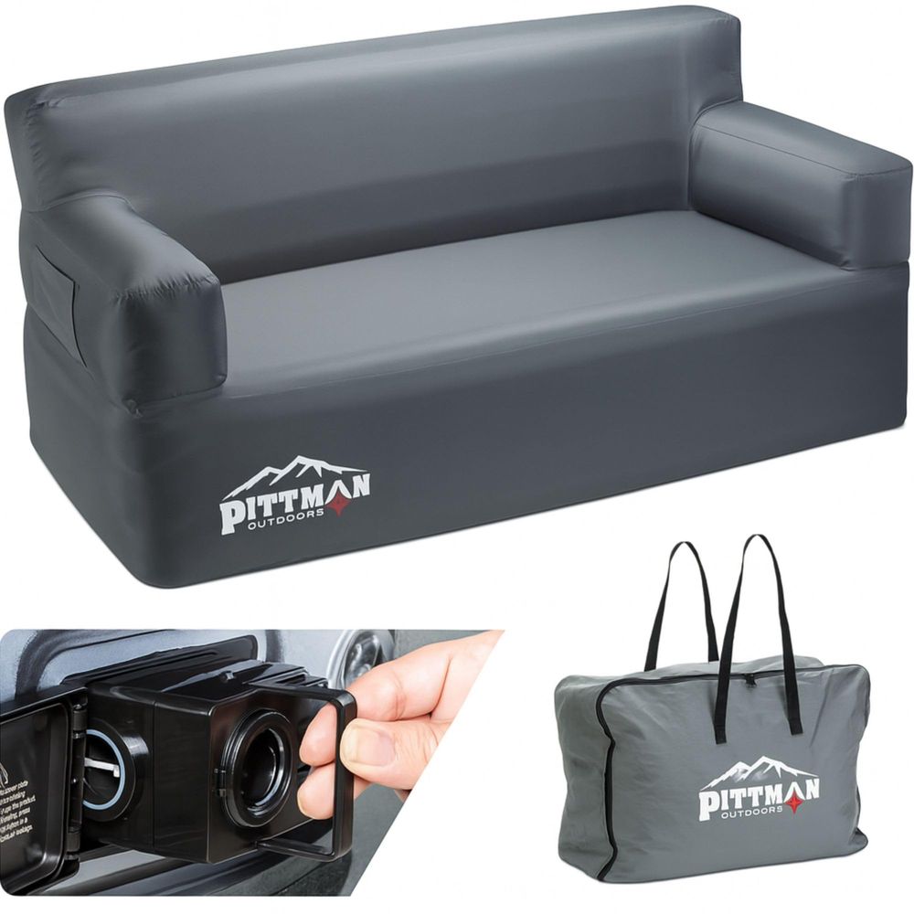 Inflatable sofa with integrate - مراجعة Camping Outdoor Or Indoor وسعره