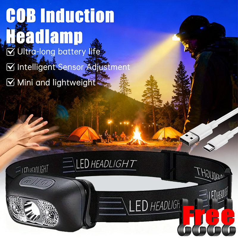 Strong Light Headlamp Portable - مراجعة Outdoor Camping And Fishing وسعره