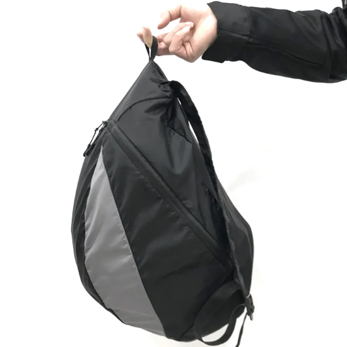 Motorcycle Helmet Bag Portable - مراجعة Outdoor Camping Backpack وسعره