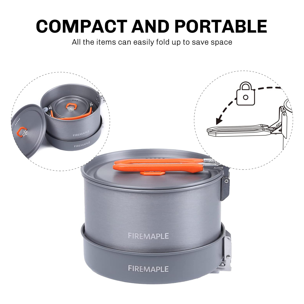 Fire Maple Camping Cookware Ut - مراجعة Camp Utensil Set وسعره