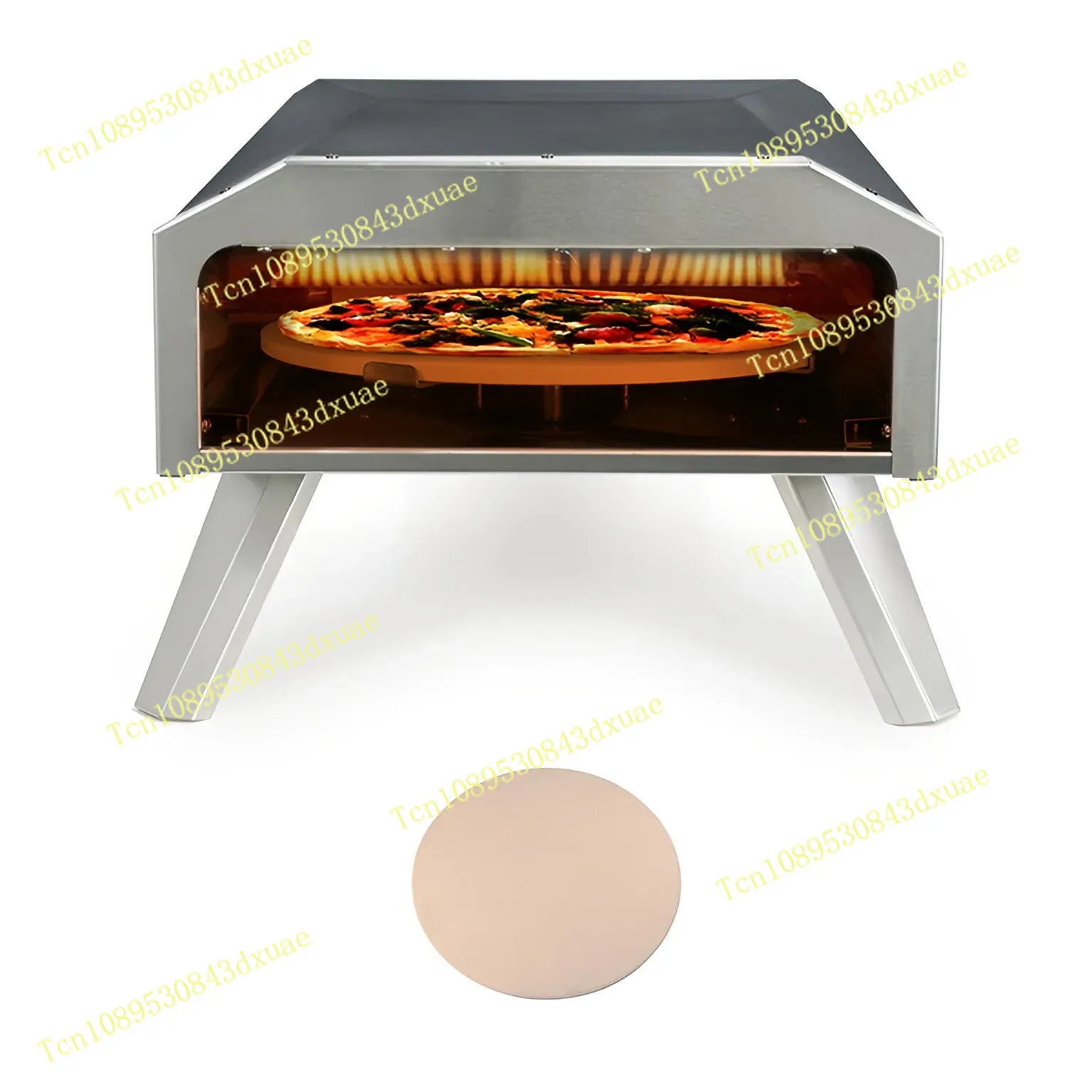 Camping Gas Pizza Oven Foldabl - مراجعة Outdoor Gas Stove وسعره