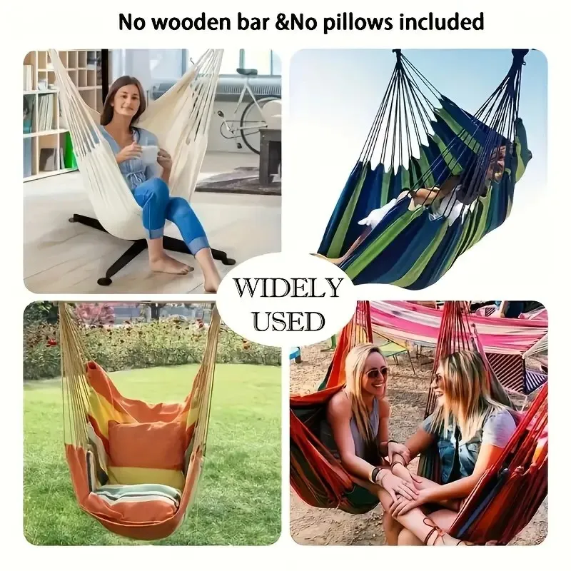 Hammock Chair Hanging Swing Se - مراجعة Camping Outdoor Or Indoor وسعره