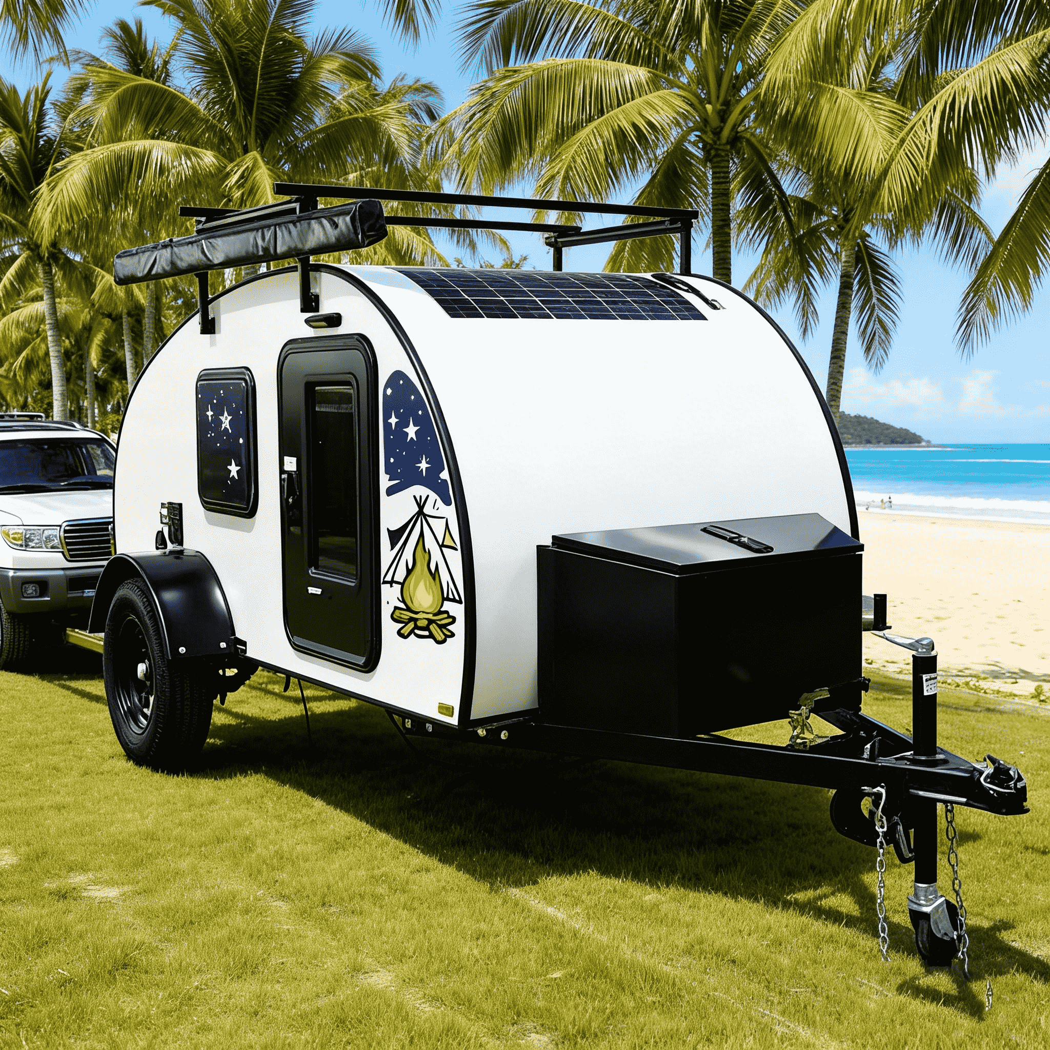 Small Teardrop Trailer for Sal - مراجعة Outdoor Camping Beds For Sale وسعره