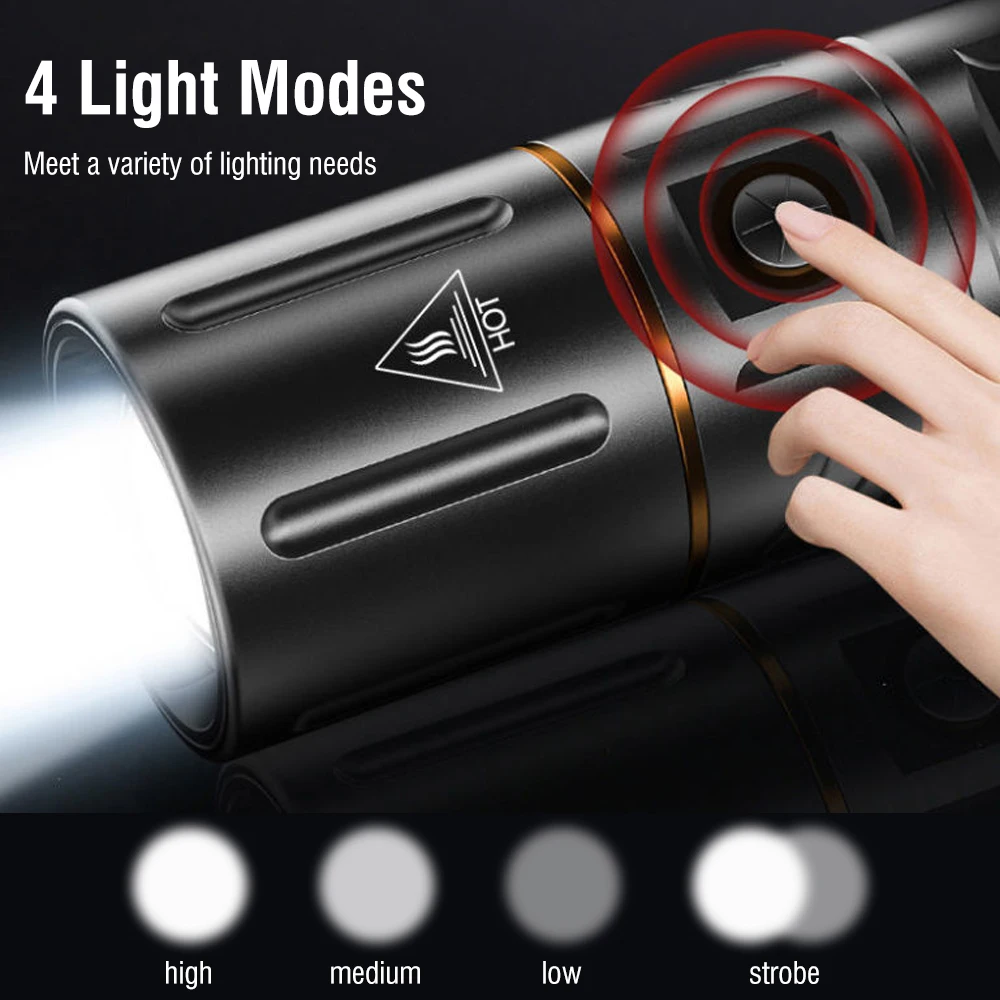 BORUiT Ultra Bright 3000LM LED - مراجعة Outdoor Camping And Fishing وسعره
