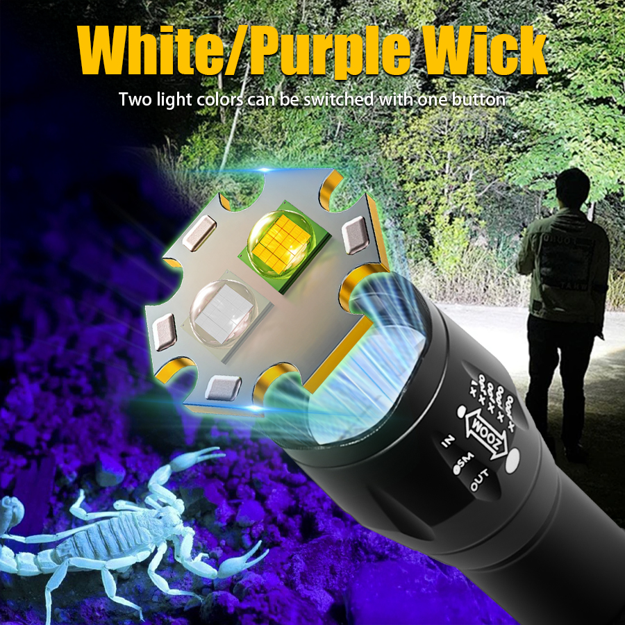 C2 USB Rechargeable Flashlight - مراجعة Outdoor Camping And Fishing وسعره